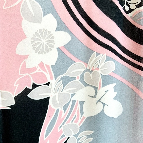 Fully Lined Feminine Light Weight Skirt, Pink, Cream, Black and Grey. - Picture 2 of 8